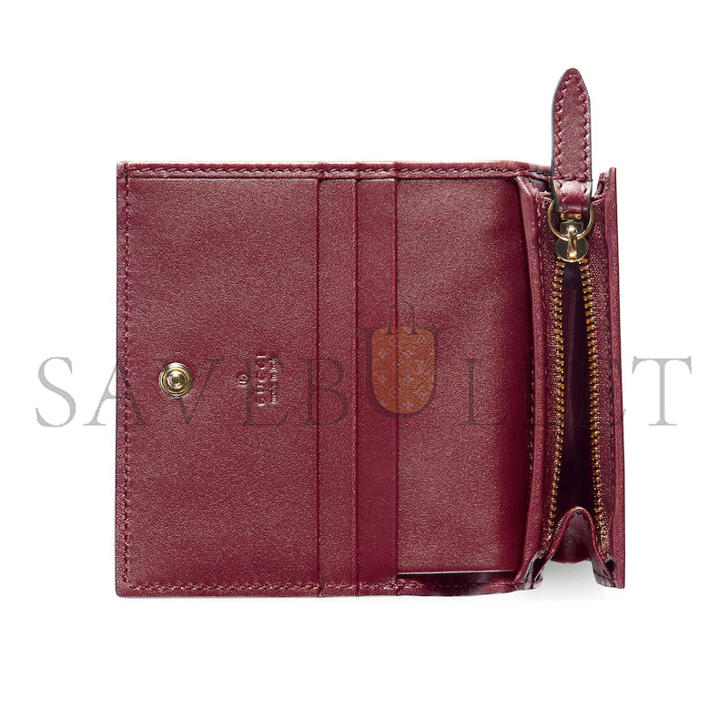 GUCCI GG EMBLEM SMALL WALLET 847207 (11*8.5*3cm) GUCCI GG EMBLEM SMALL WALLET 847207 (11*8.5*3cm)